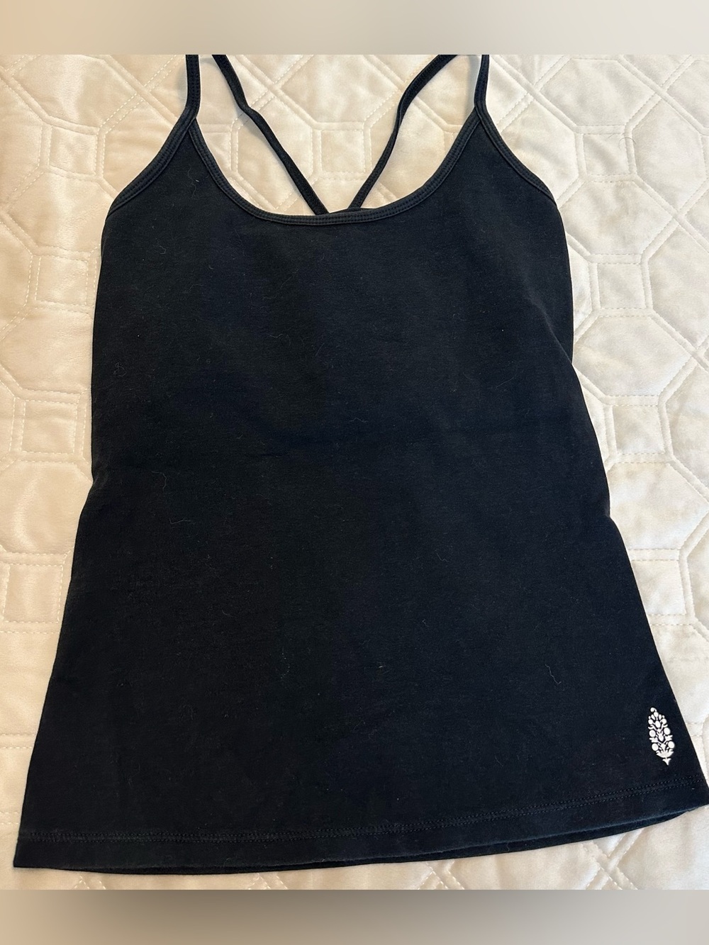 FP Movement by Free People Black Strappy Camisole